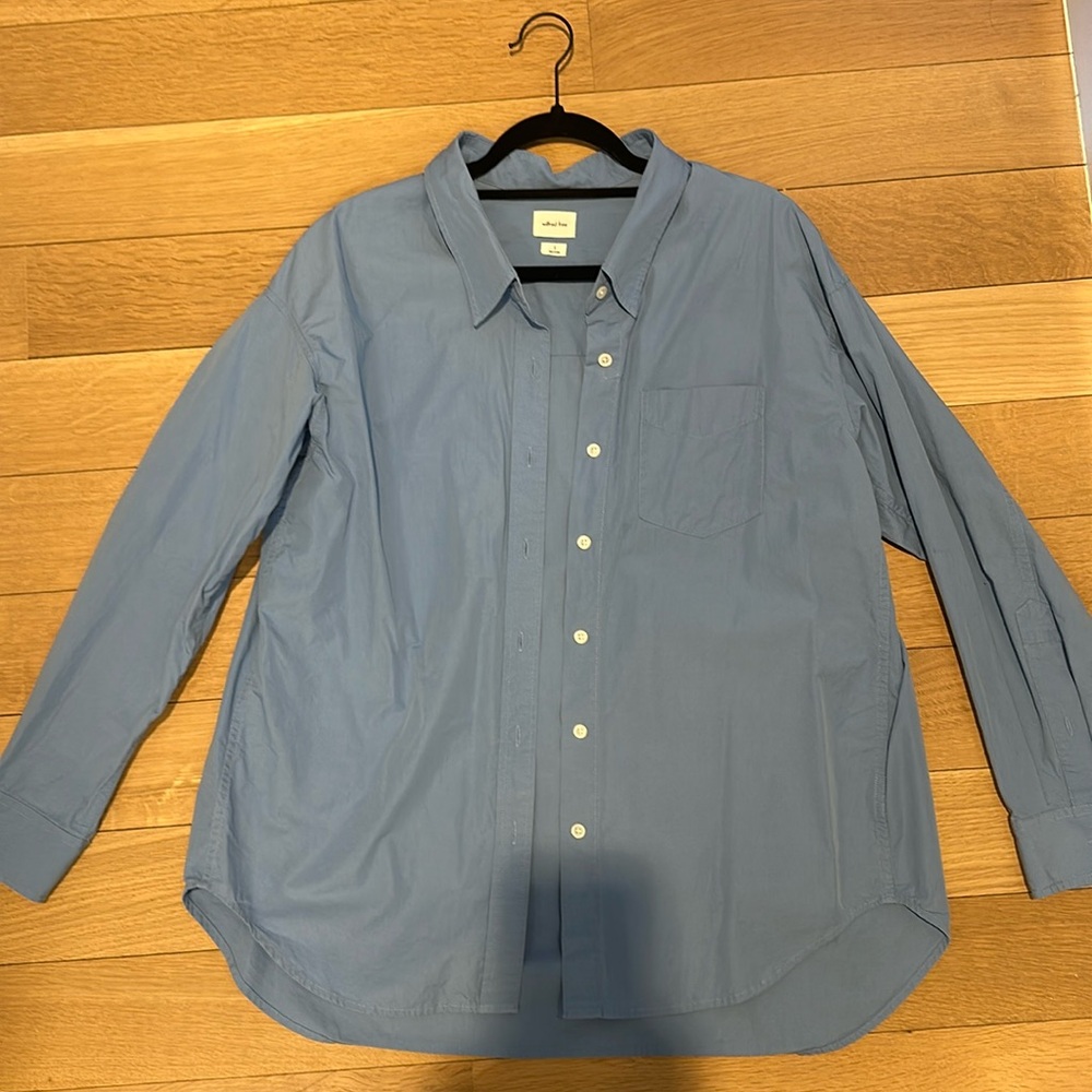 Blue Wilfred Oversized Shirt